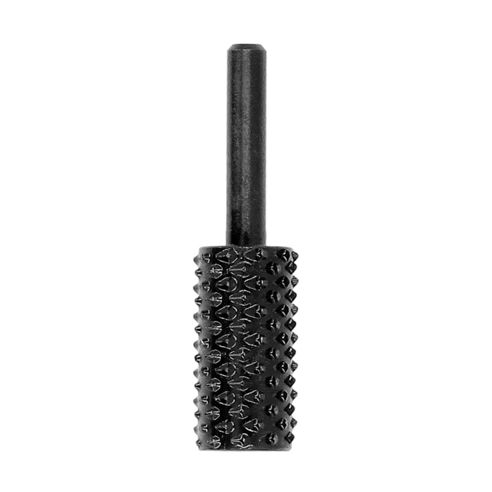 Cylindrical rotary wood rasp ø 15 mm for drill / router
