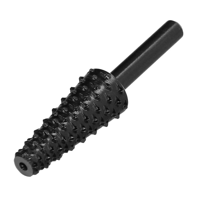 Fresa rotativa para madera conica ø 6 a 15 mm. para taladro / fresadora