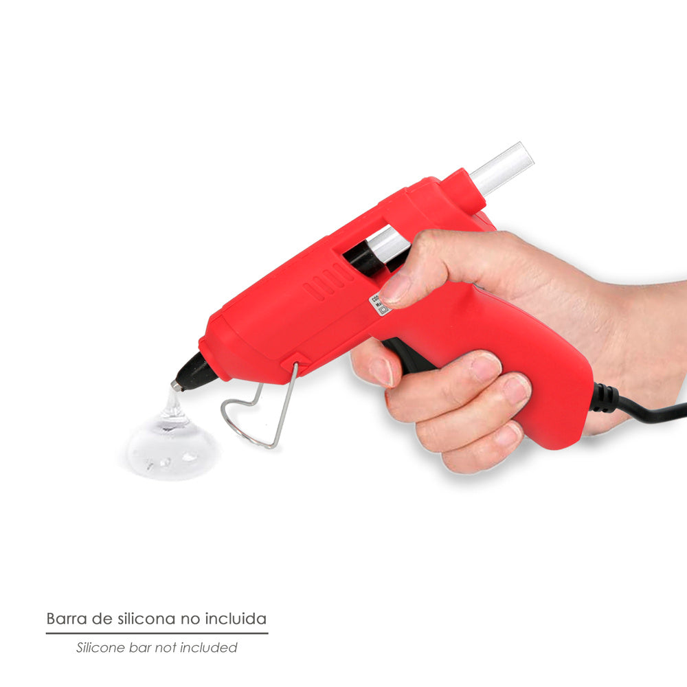 Pistola de cola quente wolfpack - ide 10w/ 7 mm