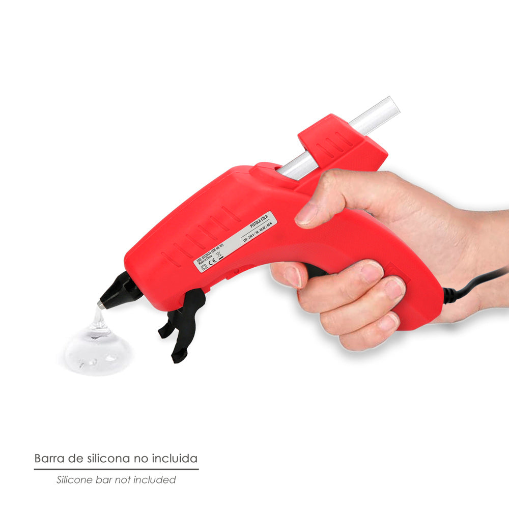 Pistola de cola quente Wolfpack-ide 80 W / 11,5 mm profissional