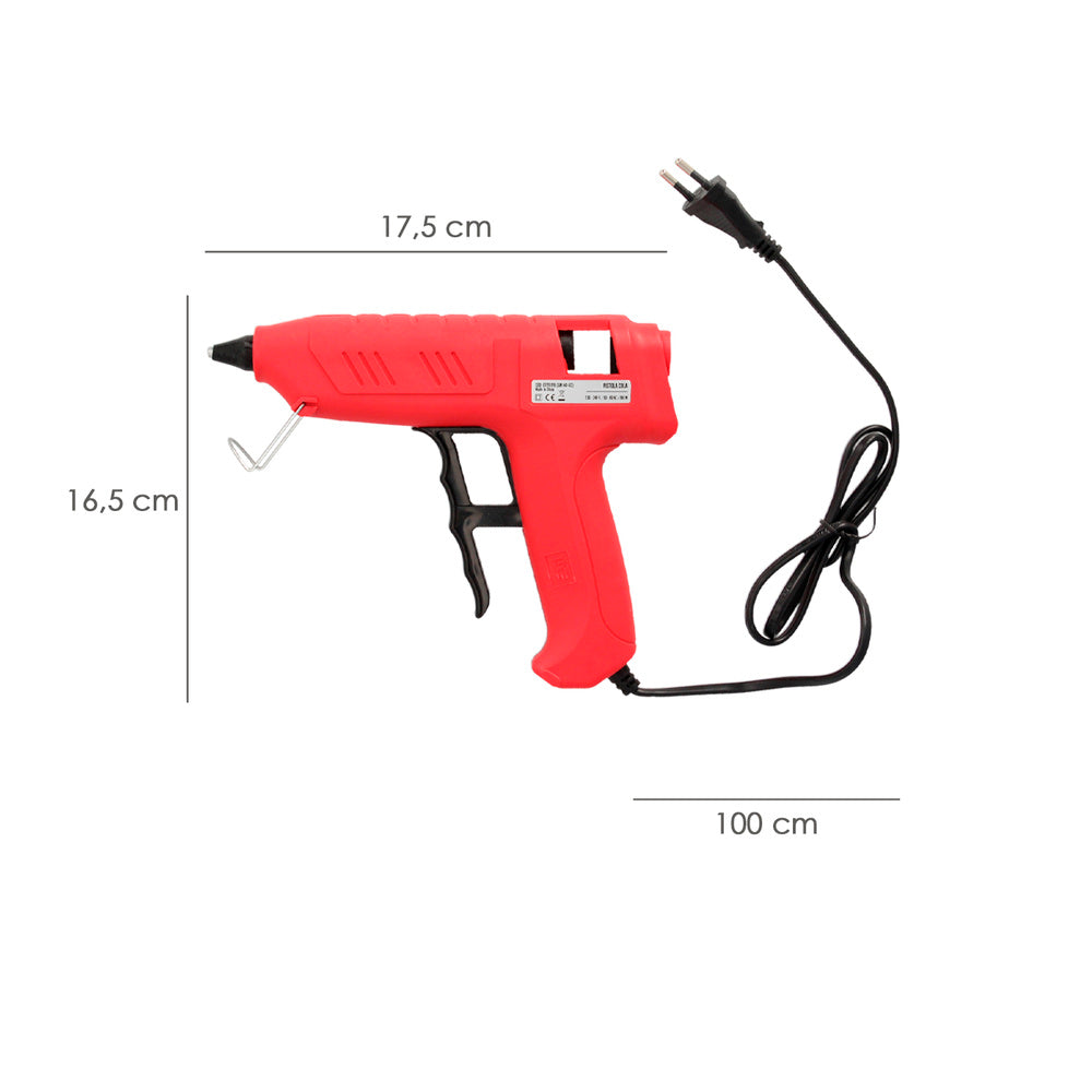 Pistola de cola quente Wolfpack-ide 100 W. / 11,5 mm industrial