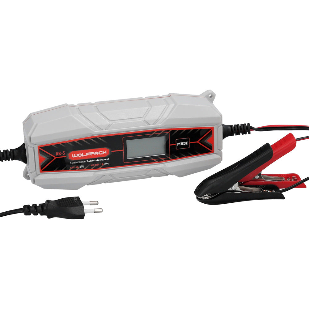 Carregador de bateria com mantenedor de carga 4/12v 10-10ah automático
