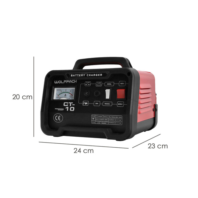 Carga baterías 12/24V 10-100ah