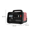 Charges 12/24V 10-100Ah batteries