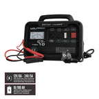 Charges 12/24V 10-100Ah batteries