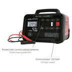 Charges 12/24V 10-100Ah batteries