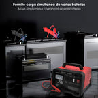 Charges 12/24V 10-100Ah batteries