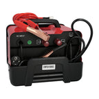 Charges 12/24V 30-350Ah batteries with jump starter