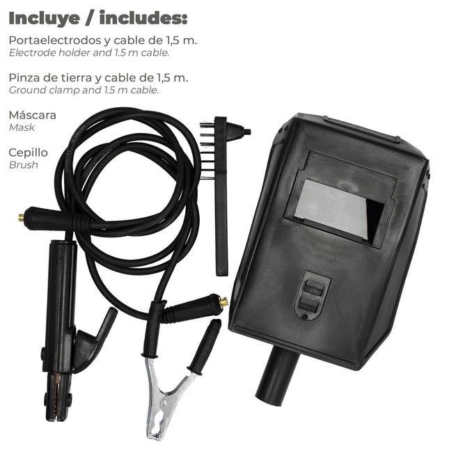 Soldadura inverter wolfpack 10-120 a