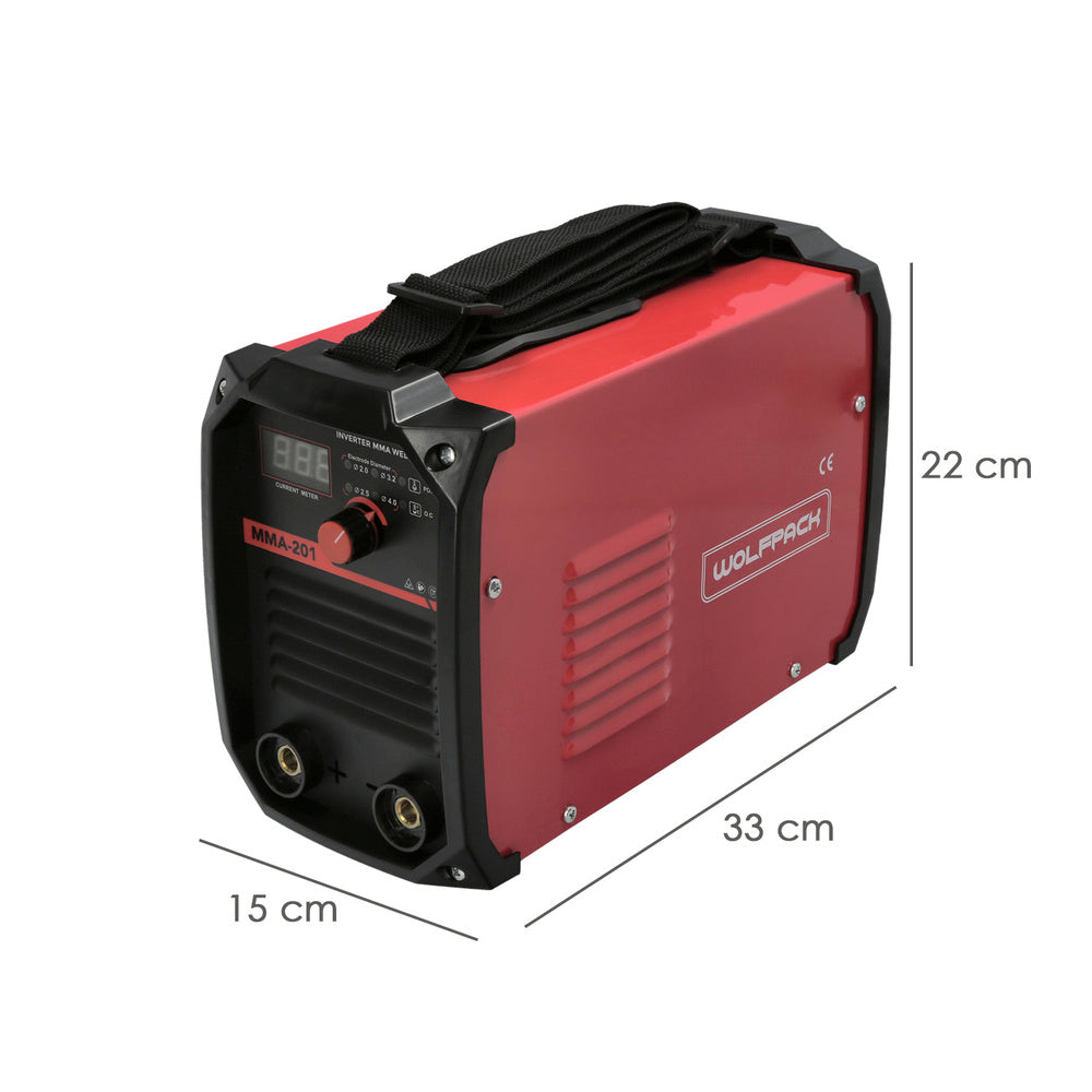Soldadura inverter wolfpack 10-200 a