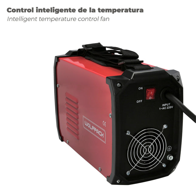 Soldadura inverter wolfpack 10-200 a