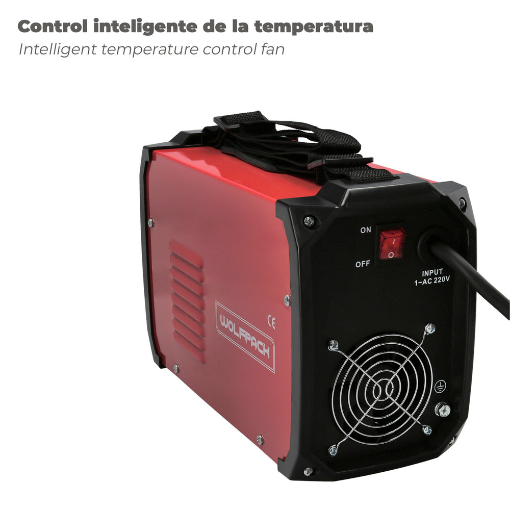Soldadura inverter wolfpack 10-200 a