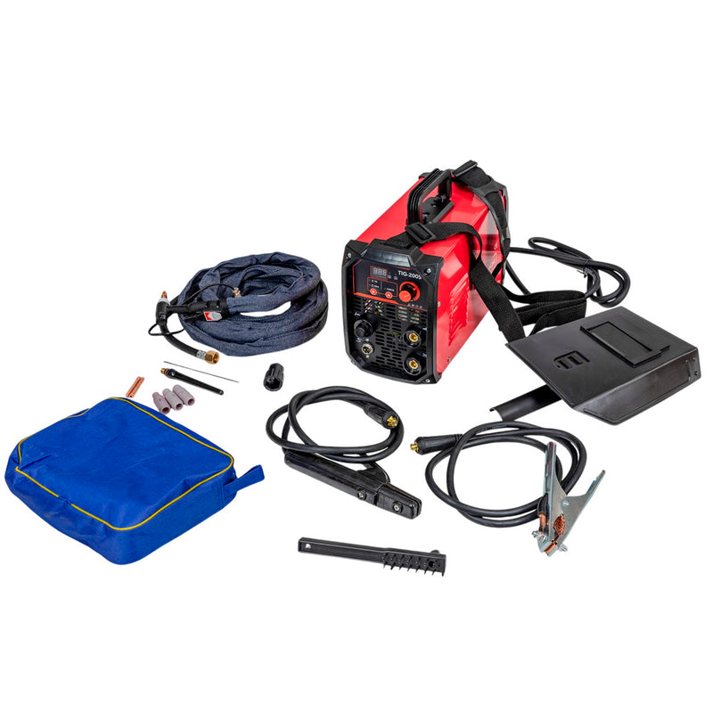 Soldadura inverter wolfpack TIG 200 a MMA 160 a