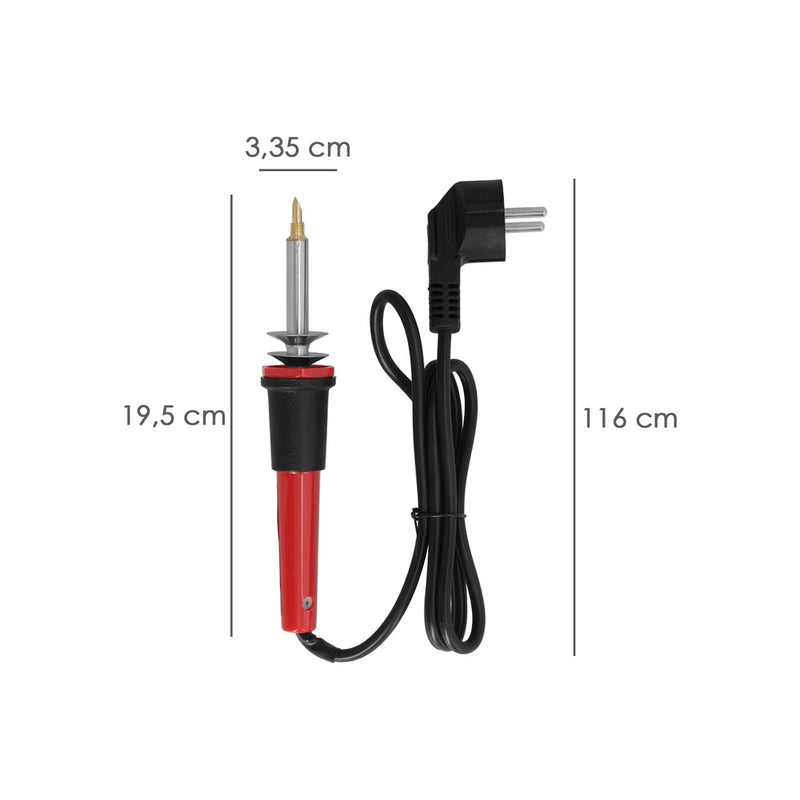 Soldador / grabador 30 watt. con 6 puntas