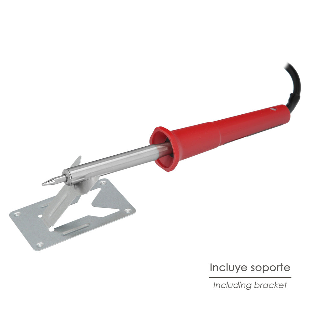 Soldador wolfpack 40 watt punta recta