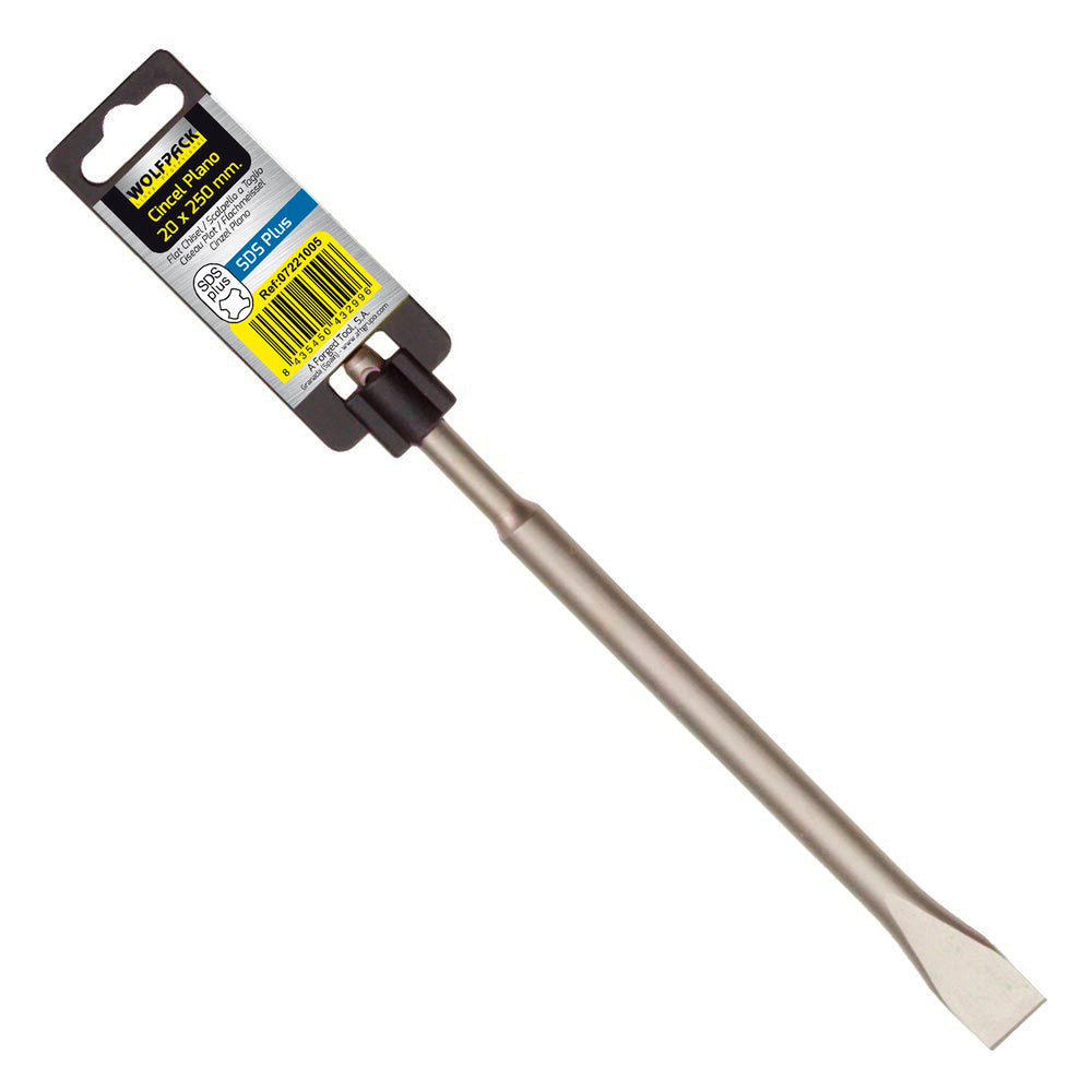 Cincel martillo sds plus plano 20x250 mm