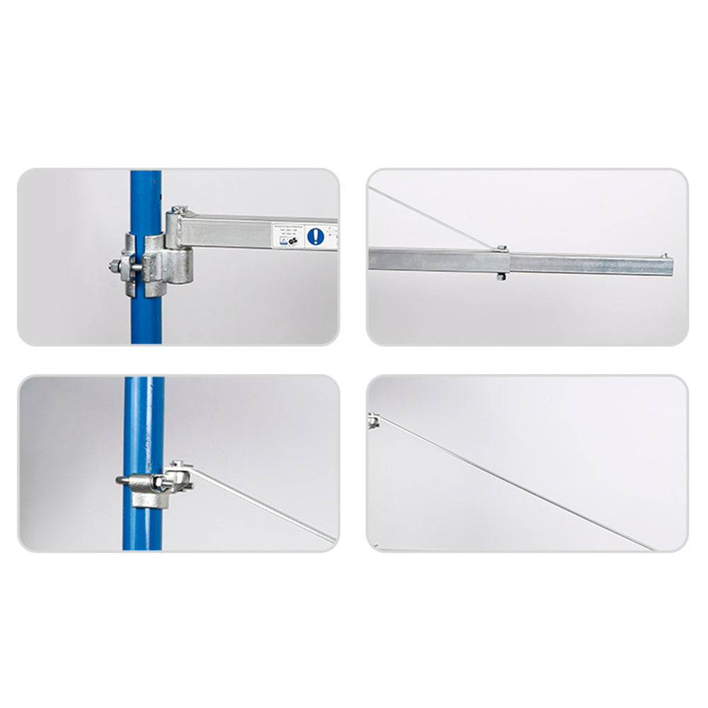 Brazo soporte para polipastos - cabrestante capacidad de carga de 600 o 300 kg.