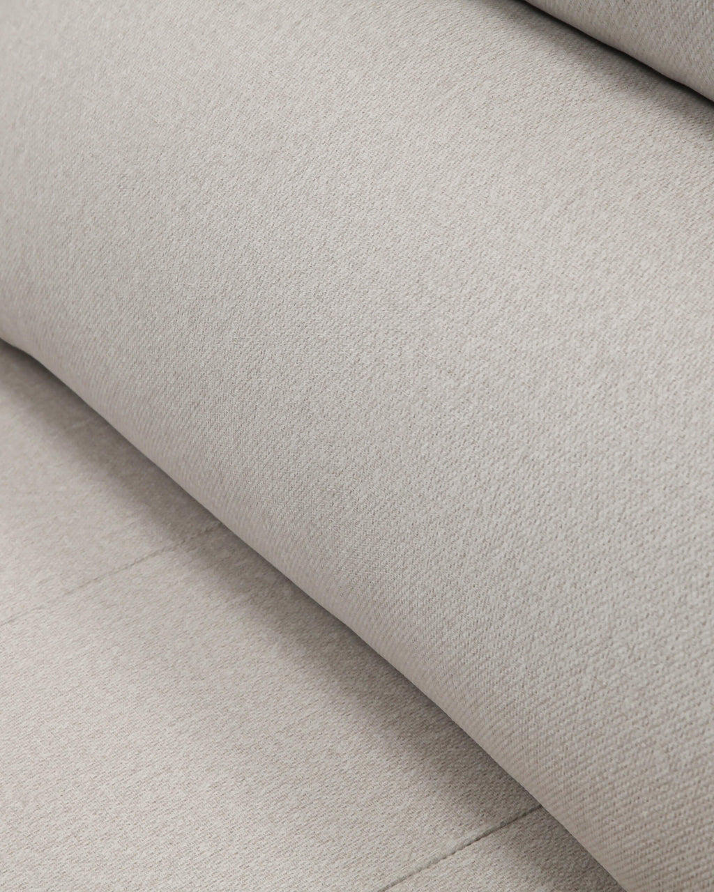 Sofá chaiselongue beige con asientos deslizantes 3 plazas