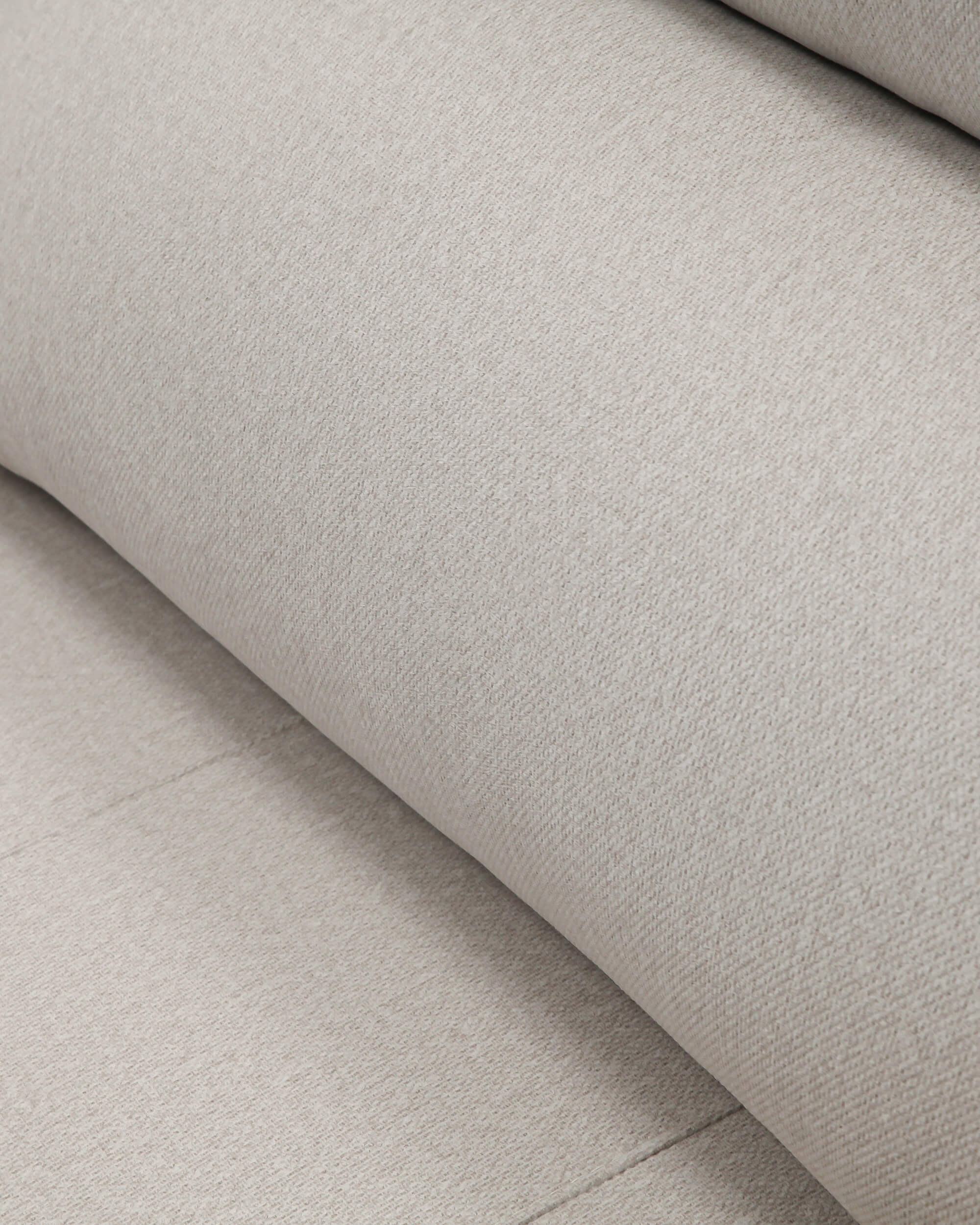 Sofá chaiselongue beige con asientos deslizantes 3 plazas