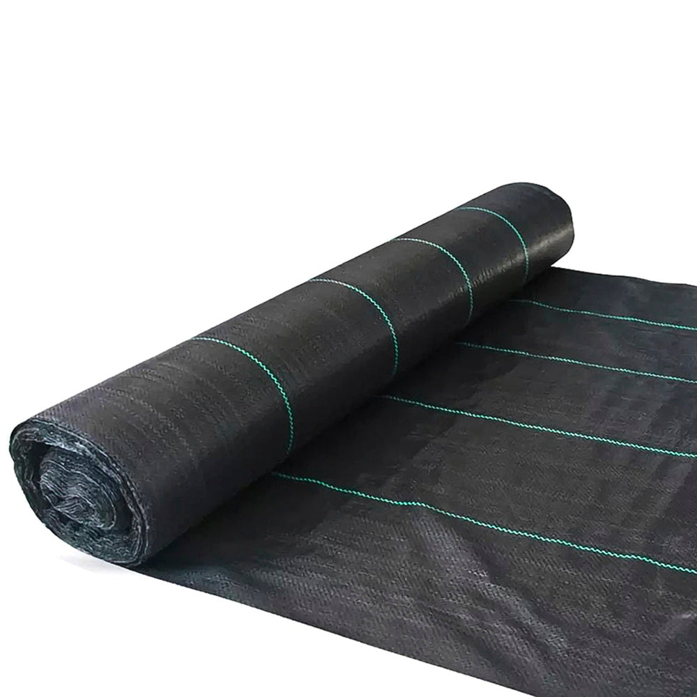 Weed control fabric (2.1x100 meter roll) weed barrier fabric, garden geotextile fabric, garden weed control fabric,