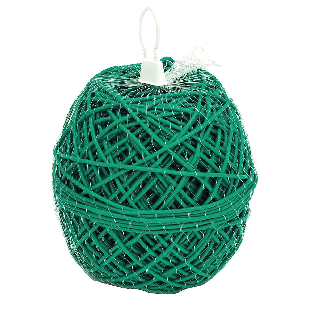 PVC green macaroni plant stake 3.0 mm 1 kg.