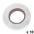 Fita para atadora 11 x 0,15 mm x 26 metros branco (pack 10 rolos)