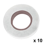Fita para atadora 11 x 0,15 mm x 26 metros branco (pack 10 rolos)