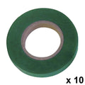 Cinta para atadora 11 x 0,15 mm x 26 metros verde (pack 10 rollos)