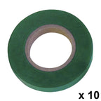 Cinta para atadora 11 x 0,15 mm x 26 metros verde (pack 10 rollos)