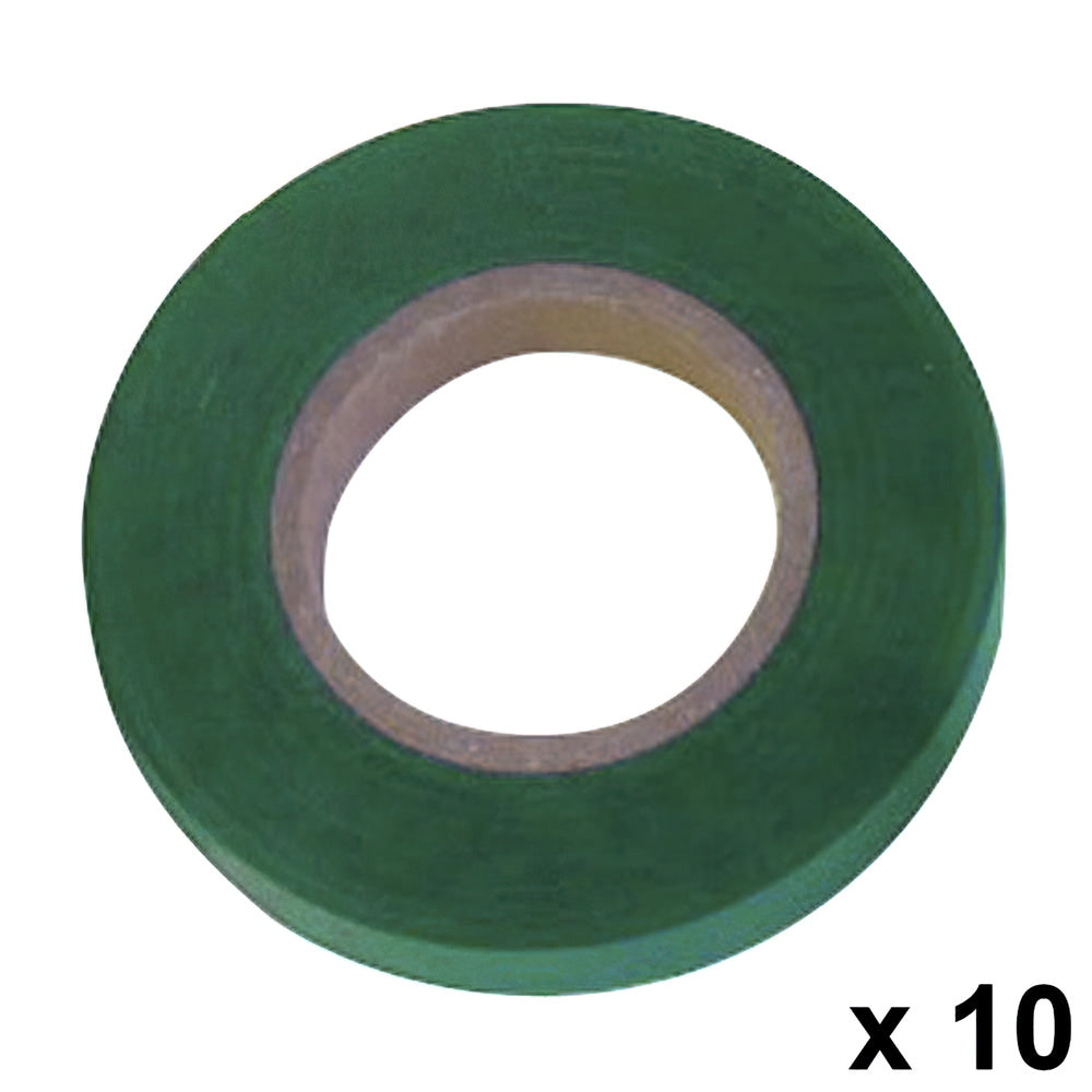 Cinta para atadora 11 x 0,15 mm x 26 metros verde (pack 10 rollos)