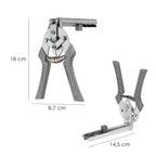 Alicates para  mallas / enrejados / cercas con cargador de 50 grapas