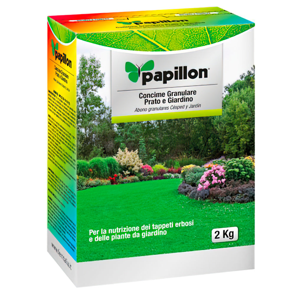 Papillon granular fertilizer for lawns/gardens 2 kg