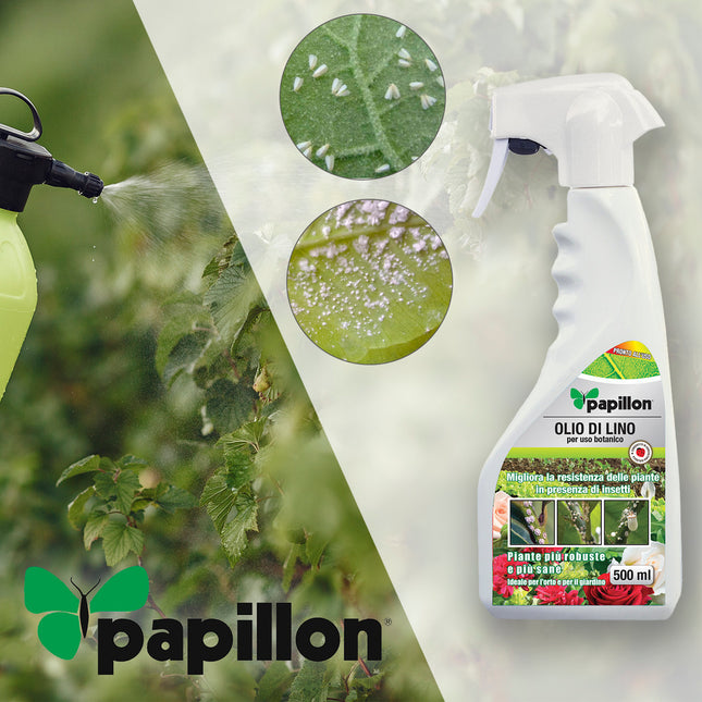 Aceite de linaza para pulgon cochinilla.500 ml