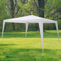 White detachable pergola, 3x3 meters