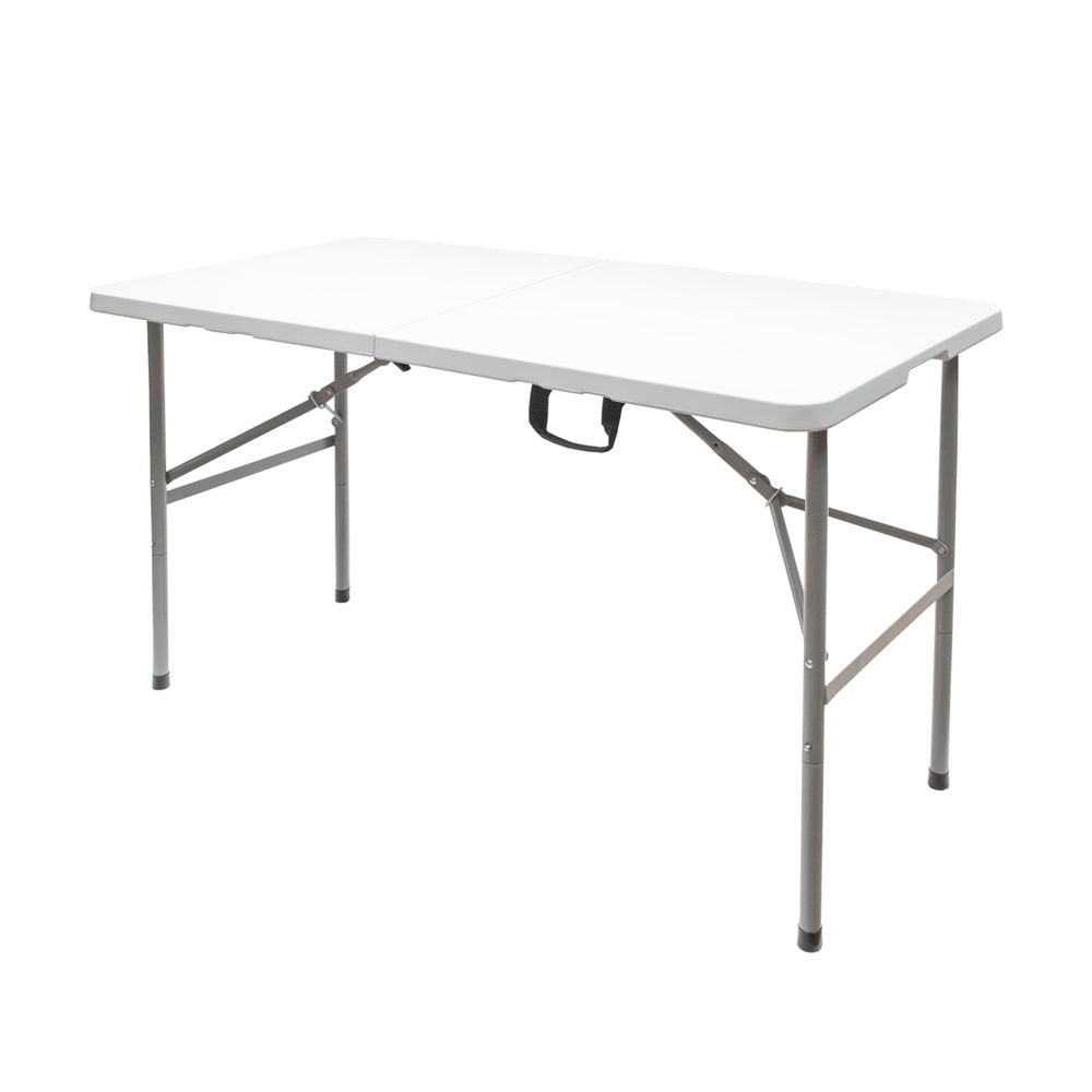 HDPE rectangular folding table 122x61x74 cm white