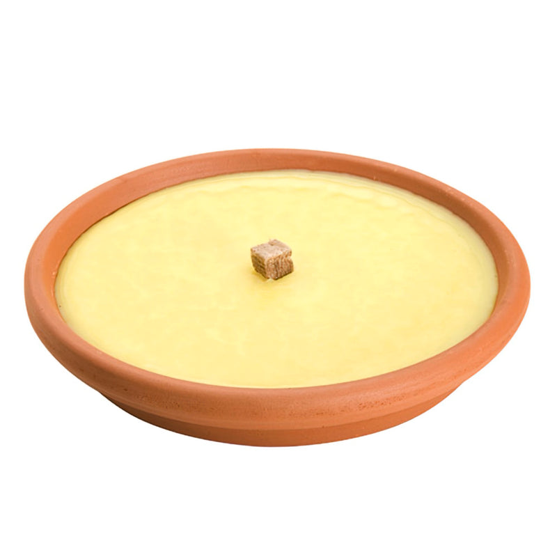 Vela antimosquitos citronela recipiente terracota 16 cm. / 170 gramos
