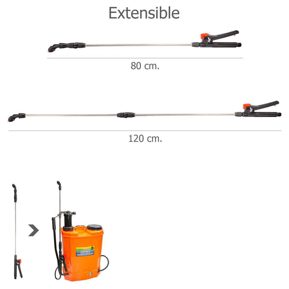 Telescopic lance for Wolfpack battery sprayer (08052000)