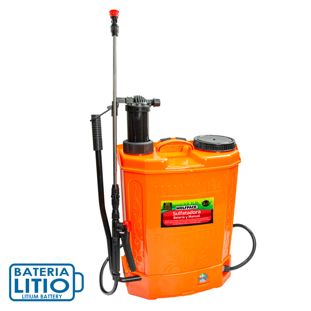 Sulfatadora batería / manual 12v/8ah litio