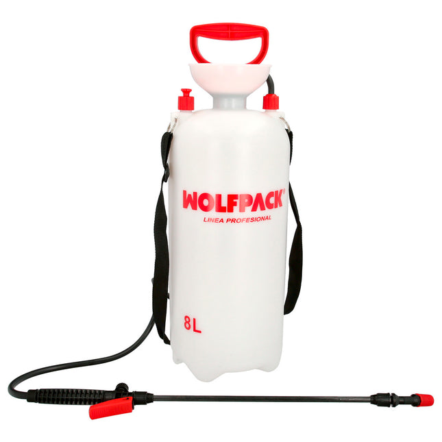 Sulfatadora manual 8 litros, pulverizador presión previa, mochila de presión, pulverizador espalda, mochila pulverizador,