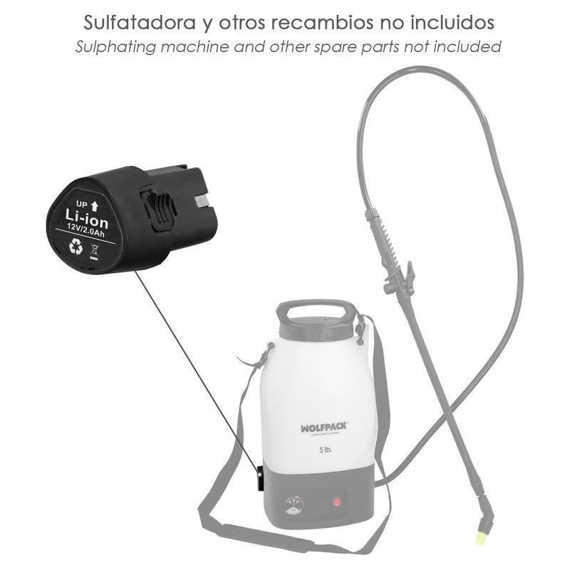 Batería para sulfatadora a batería 5 litros 08052550
