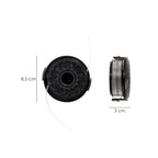 Cabeça de nylon de substituição para aparador de relva 550 watt. (código 08055210)