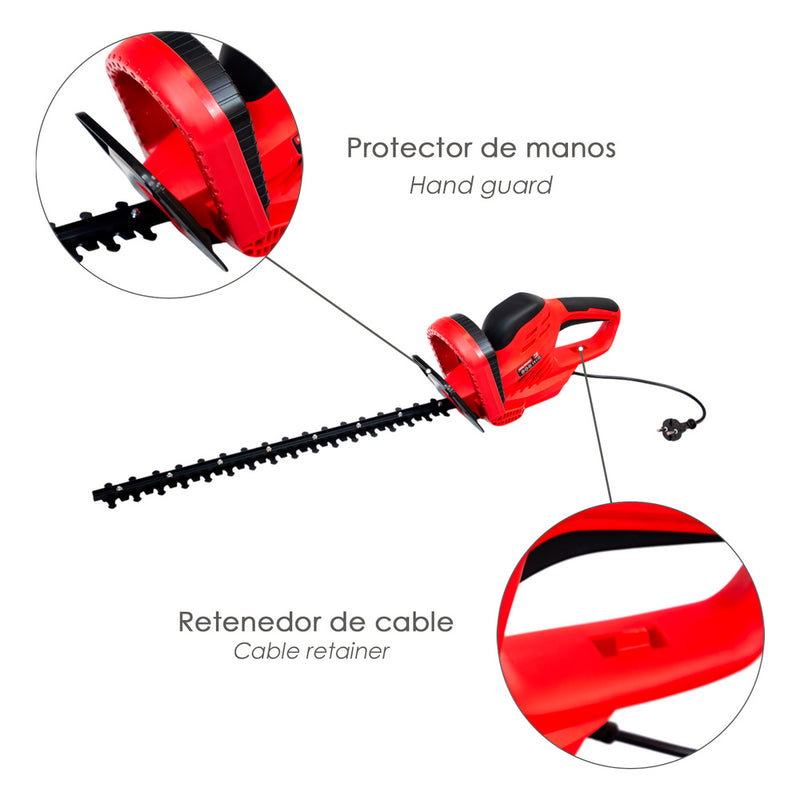 Recortasetos 650 watt. 510 mm