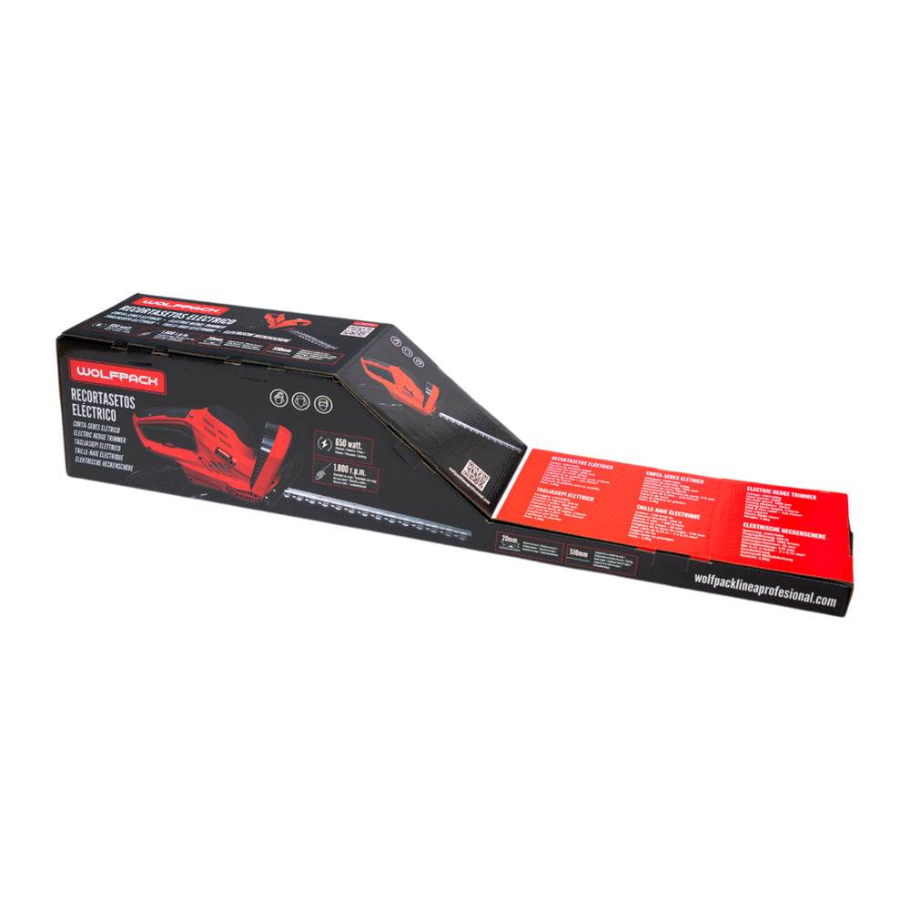Recortasetos 650 watt. 510 mm