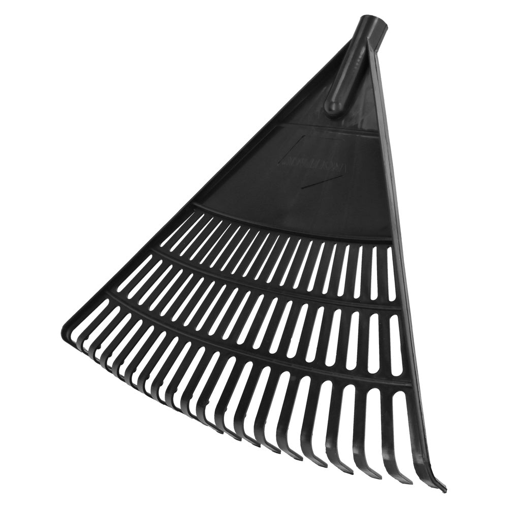 Plastic triangular rake