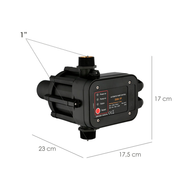 Cabezal / regulador electrónico para grupo de presión 1,5 / 2,2 bares