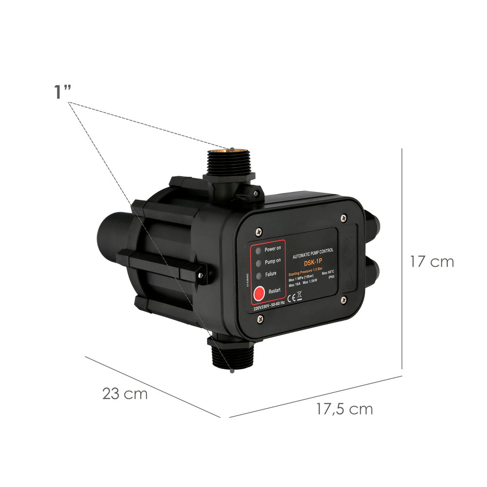 Cabezal / regulador electrónico para grupo de presión 1,5 / 2,2 bares