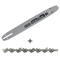 Barra e corrente para motosserra elétrica Papillon 2200W / lâmina de 40cm (modelo 99012)