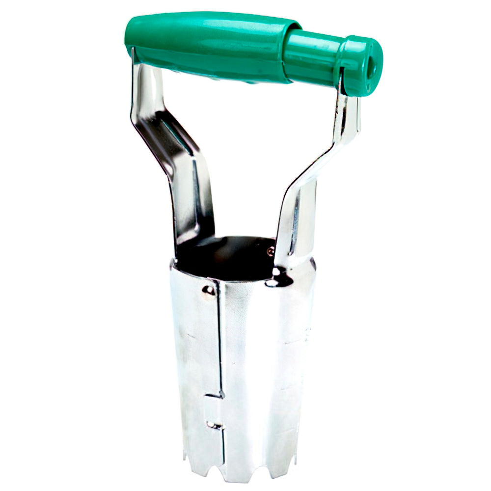 Bulb planter butterfly chrome
