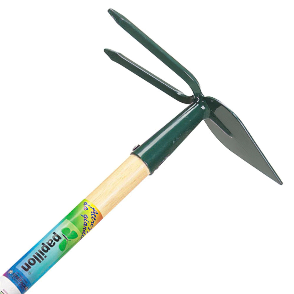 Hoe / fork Papillon, 130 cm wooden handle