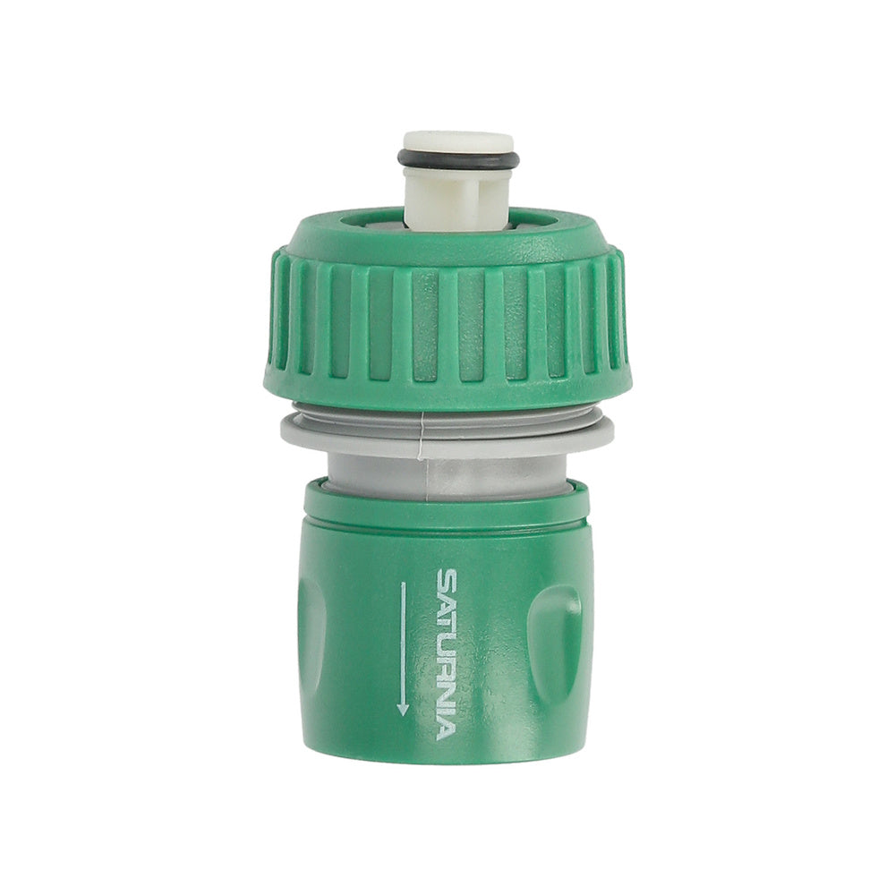 Plastic hose connector 3/4 with stop blister
